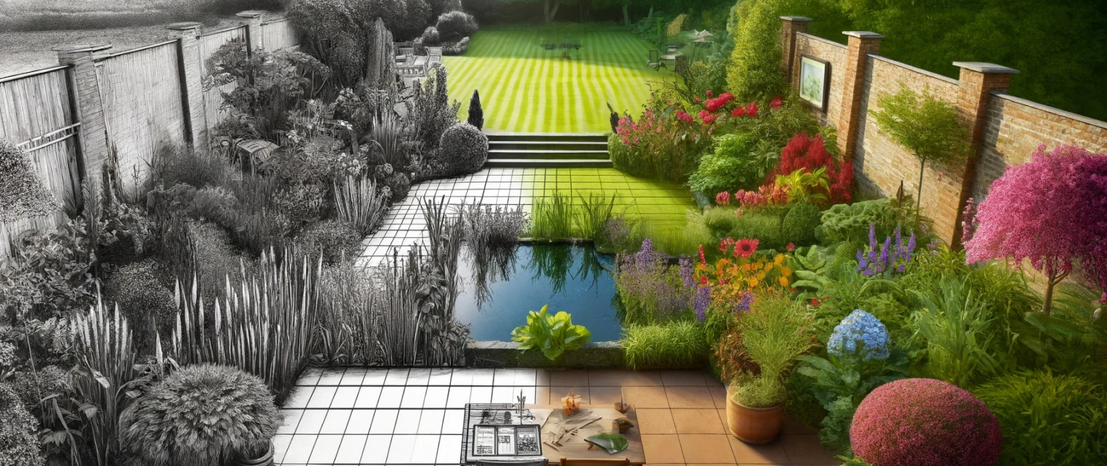 Landscaping design service near Surrey